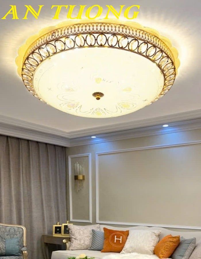 Đèn ốp trần phòng ngủ đẹp 007