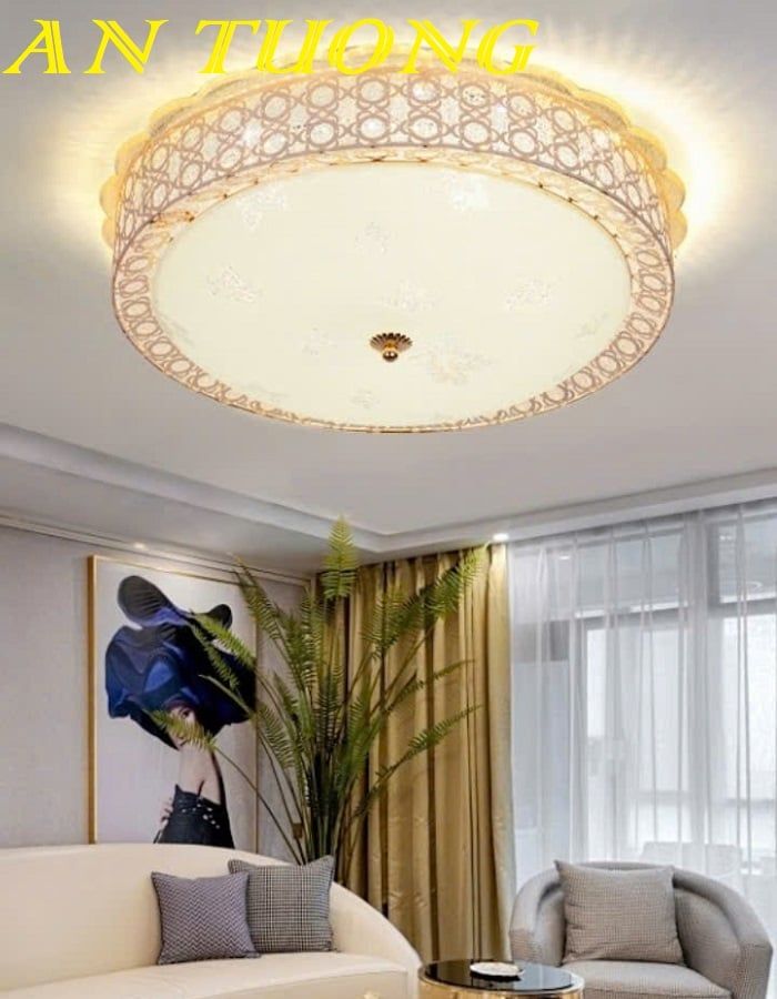 Đèn ốp trần phòng ngủ đẹp 008