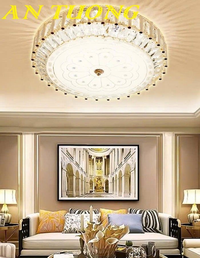 Đèn ốp trần phòng ngủ đẹp 009