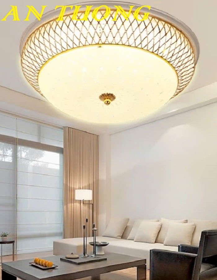 Đèn ốp trần phòng ngủ đẹp 010