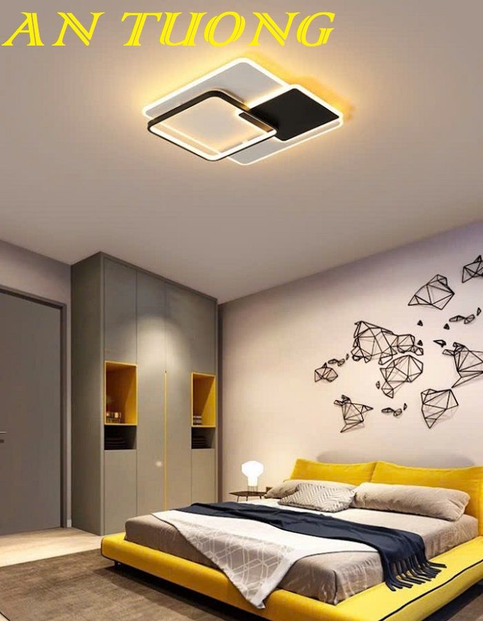 Đèn ốp trần phòng ngủ đẹp 027