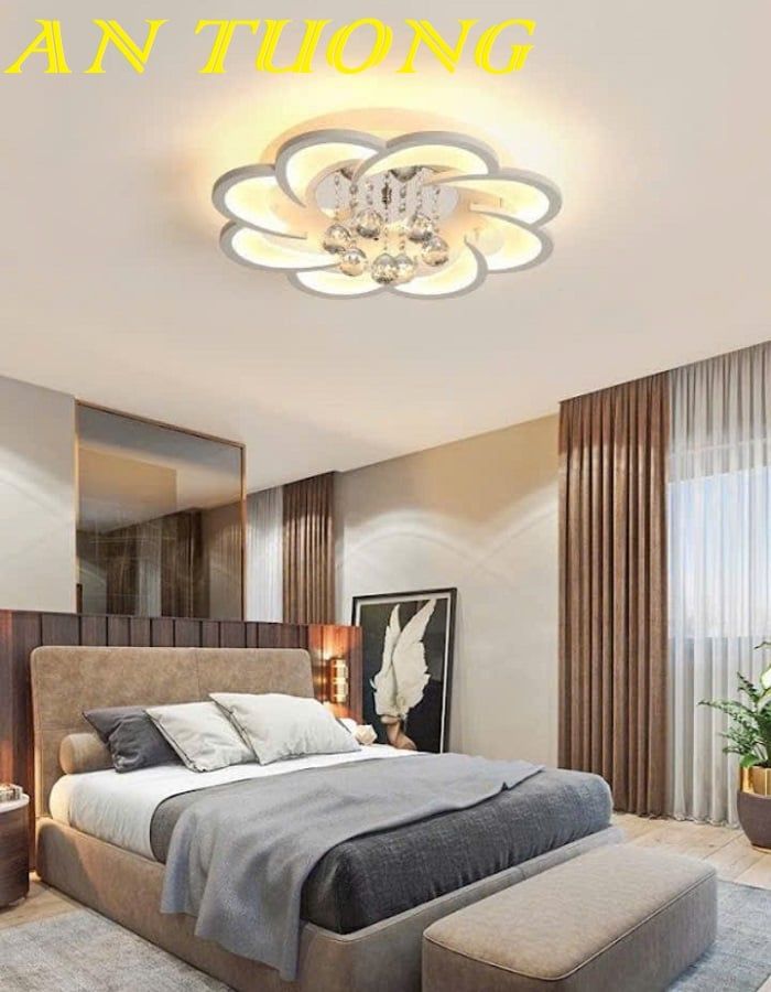 Đèn ốp trần phòng ngủ đẹp 038