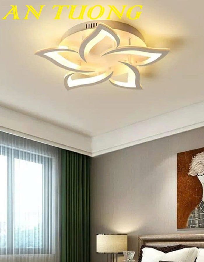 Đèn ốp trần phòng ngủ đẹp 040