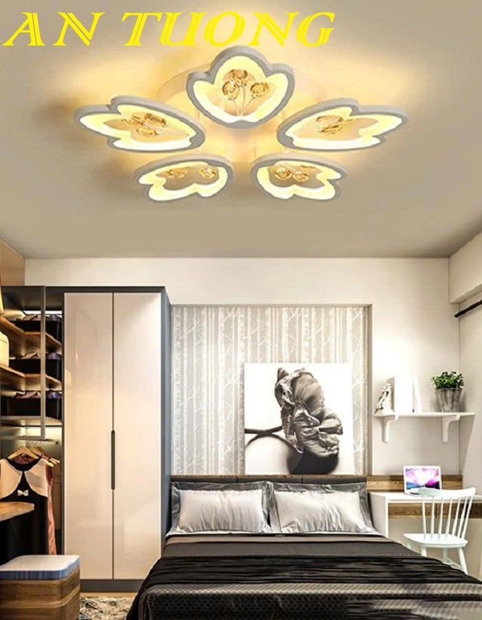 Đèn ốp trần phòng ngủ đẹp 043