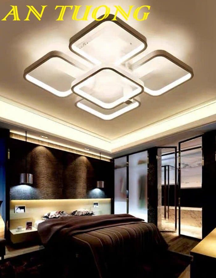 Đèn ốp trần phòng ngủ đẹp 047