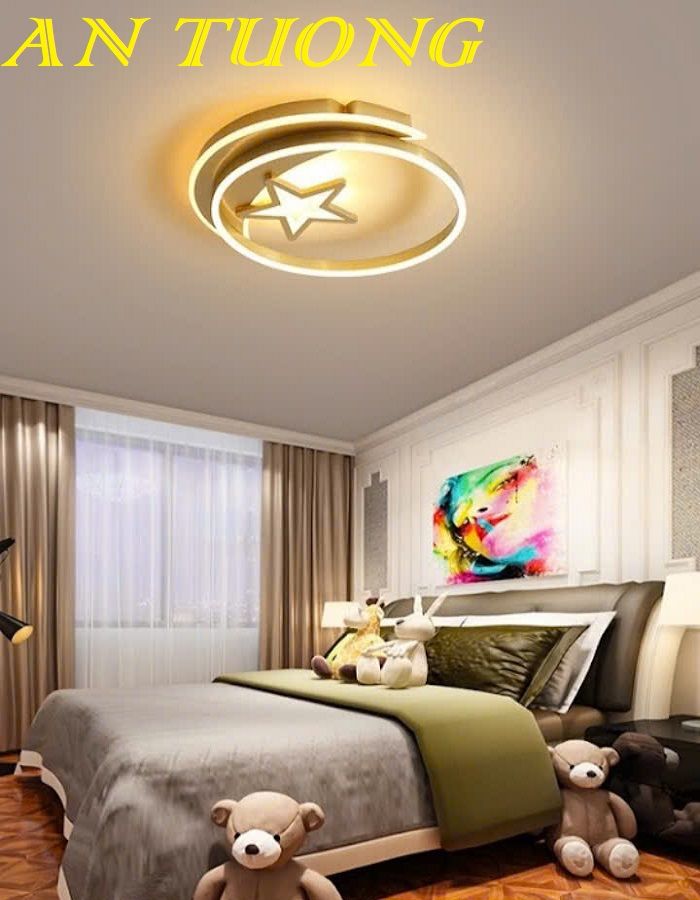 Đèn ốp trần phòng ngủ đẹp 049