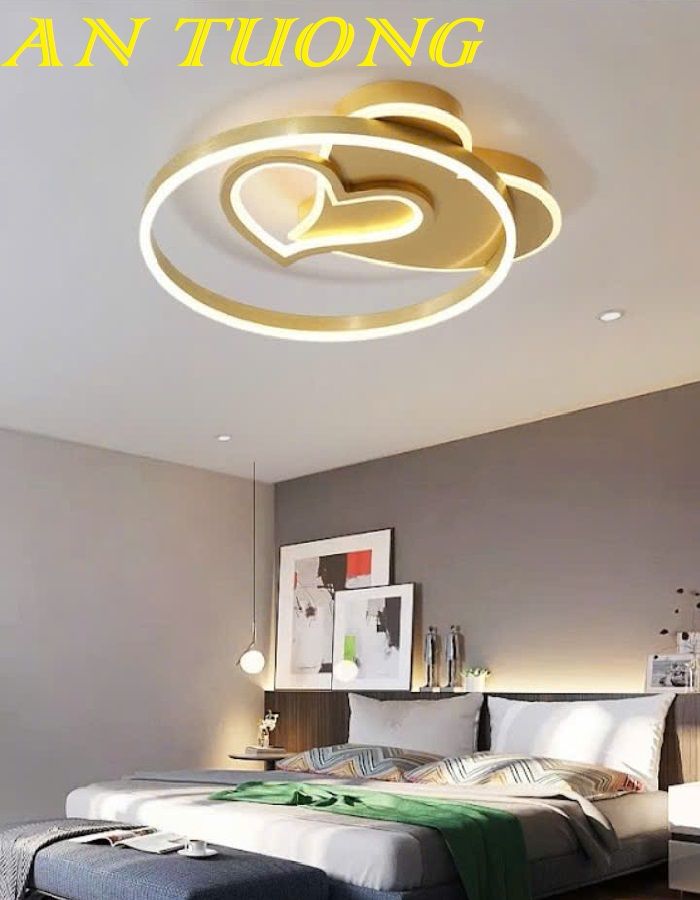 Đèn ốp trần phòng ngủ đẹp 051