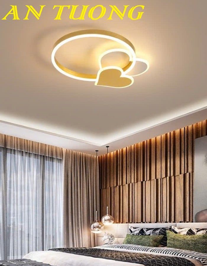 Đèn ốp trần phòng ngủ đẹp 052