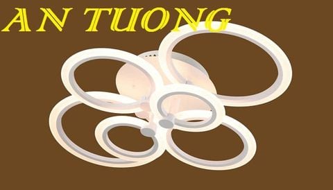 Đèn ốp trần trang trí phòng khách căn hộ chung cư đẹp