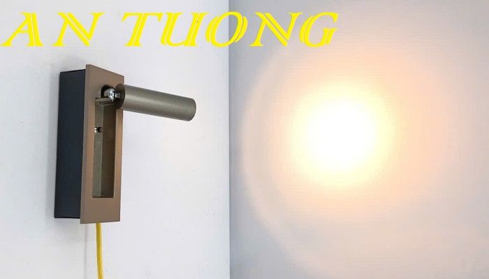 Đèn rọi gắn tường trang tri đẹp | gắn âm tường 009