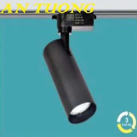  Đèn rọi ray 20w 3 chế độ, 3 màu đổi màu ánh sáng màu đen 