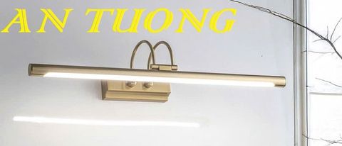  Đèn soi tranh treo tường tân cổ điển màu vàng 082 