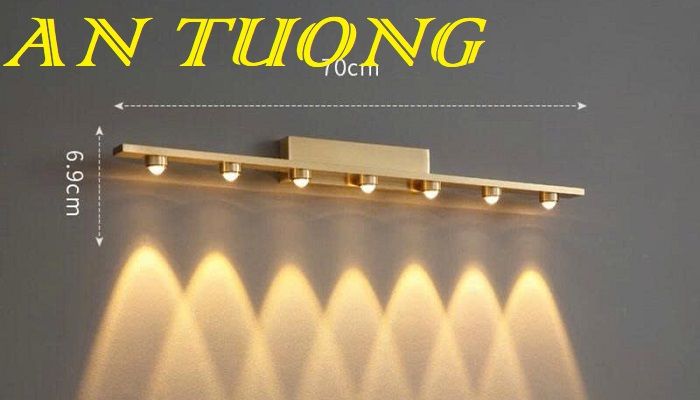 Đèn soi tranh treo tường trang trí đẹp LED hiện đại 006