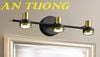 Đèn soi tranh treo tường 3 bóng trang trí đẹp 022