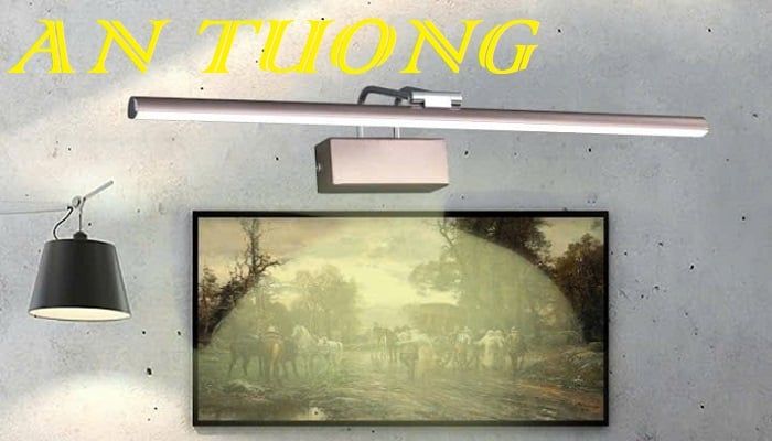 Đèn soi tranh treo tường trang trí đẹp 038