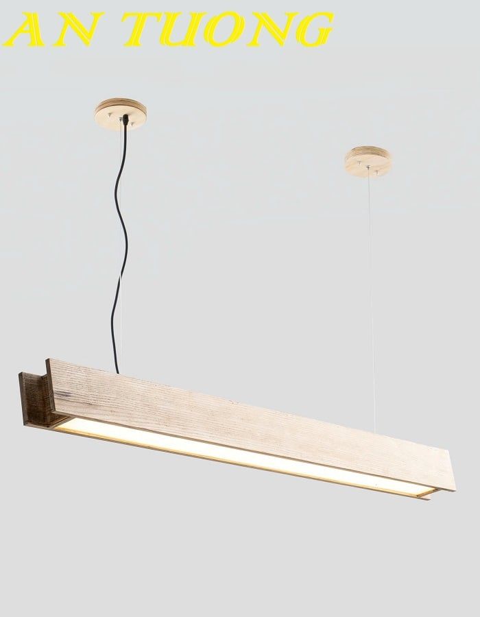 Đèn thả bàn ăn bằng gỗ đẹp, hiện đại 0223