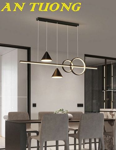 Đèn thả bàn ăn đẹp hiện đại trang trí bàn ăn phòng bếp
