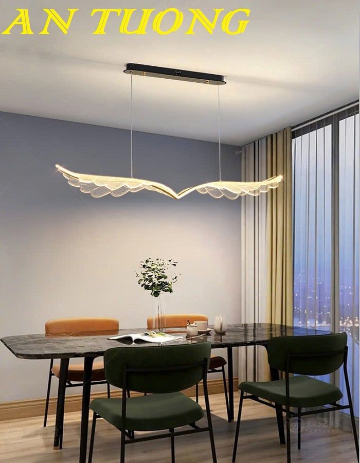 Đèn thả bàn ăn đẹp decor trang trí phòng bếp ăn hiện đại 0279