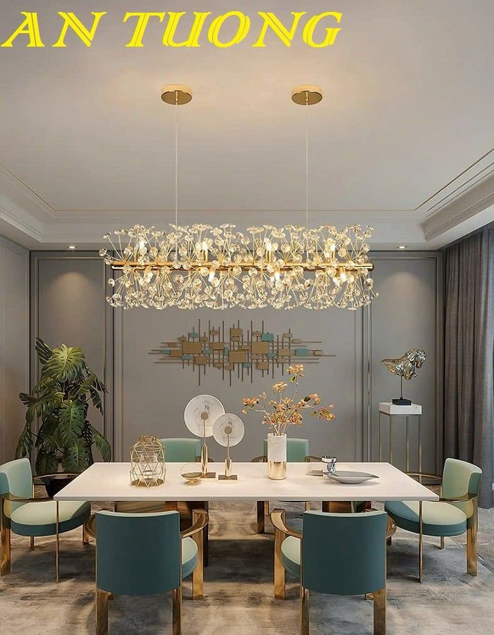 Đèn thả bàn ăn đẹp hiện đại trang trí bàn ăn phòng bếp 0222