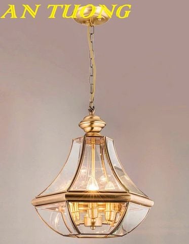  Đèn thả mái vòm ban công cổ điển bằng đồng cao cấp sang trọng 040 