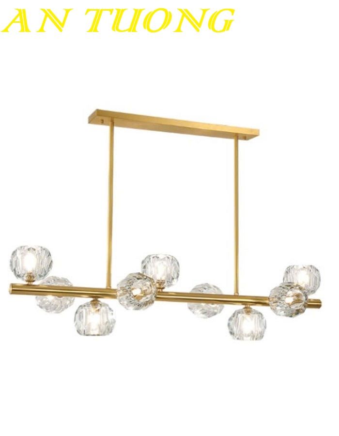 Đèn thả ngang trang trí bàn ăn phòng bếp đẹp treo trần 058