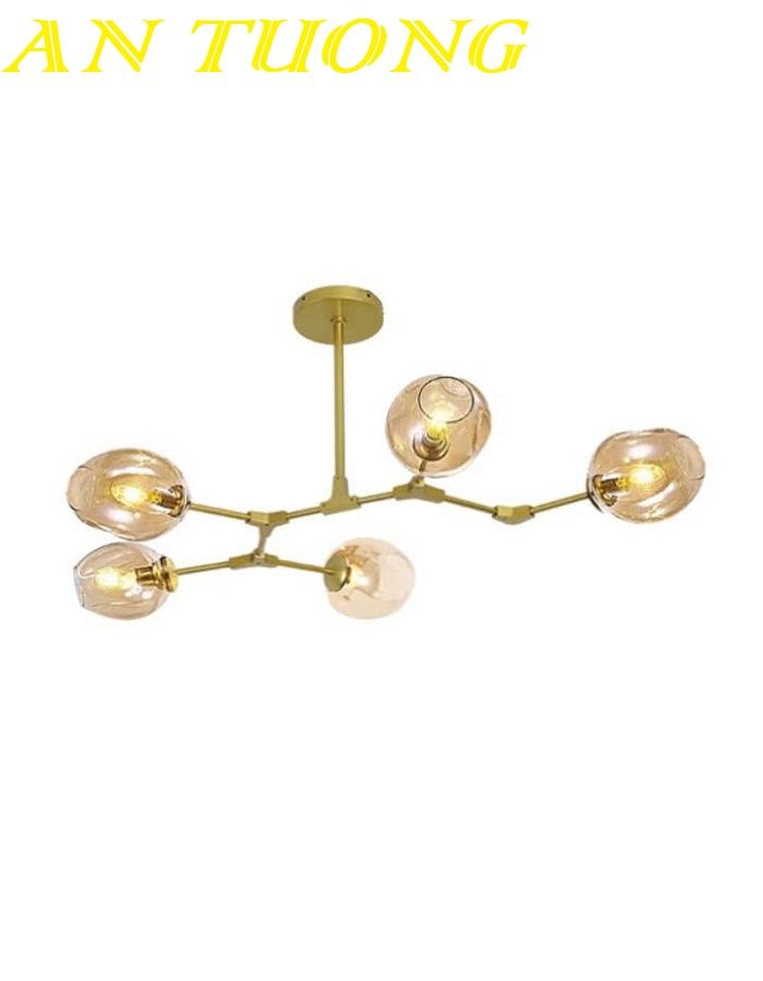 Đèn thả ngang trang trí bàn ăn phòng bếp đẹp treo trần 071