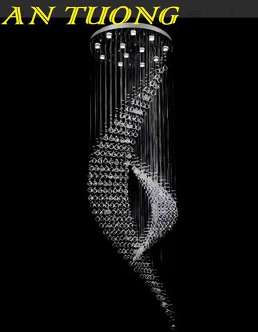  Đèn thả thông tầng đẹp hiện đại 002 