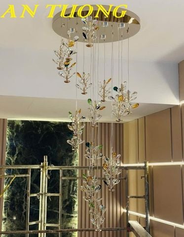  Đèn thả thông tầng đẹp hiện đại 005 