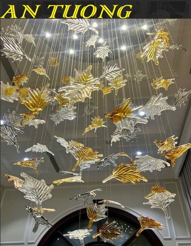  Đèn thả thông tầng đẹp hiện đại 007 