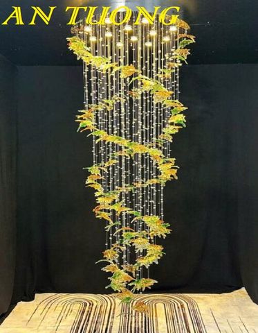  Đèn thả thông tầng đẹp hiện đại 010 