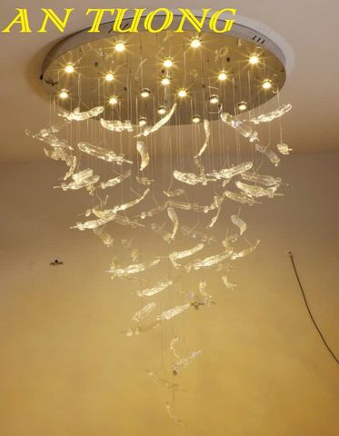  Đèn thả thông tầng đẹp hiện đại 011 
