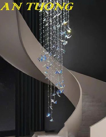  Đèn thả thông tầng đẹp hiện đại 017 