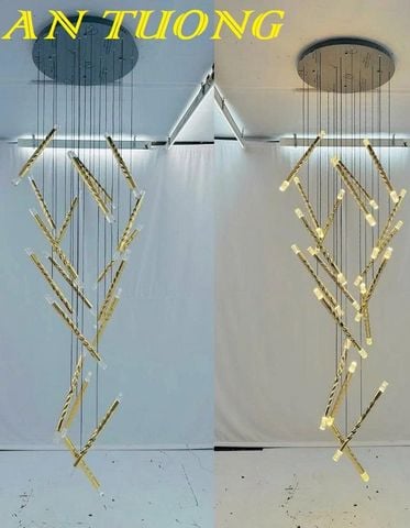  Đèn thả thông tầng đẹp hiện đại 021 