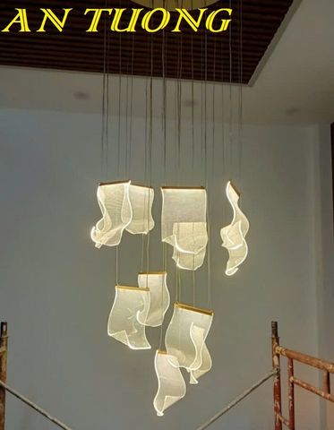  Đèn thả thông tầng đẹp hiện đại 027 