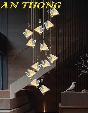  Đèn thả thông tầng đẹp hiện đại 028 