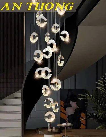 Đèn thả thông tầng đẹp hiện đại 032 