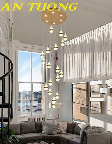 Đèn thả thông tầng đẹp hiện đại 036 