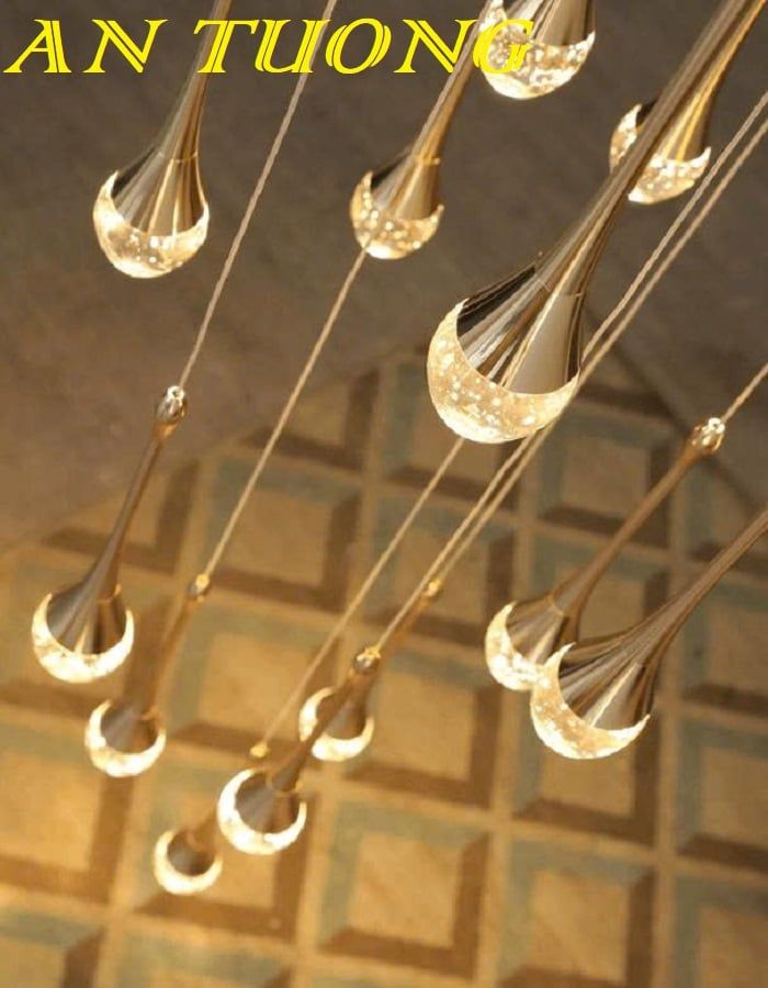 Đèn thả thông tầng đẹp hiện đại 037