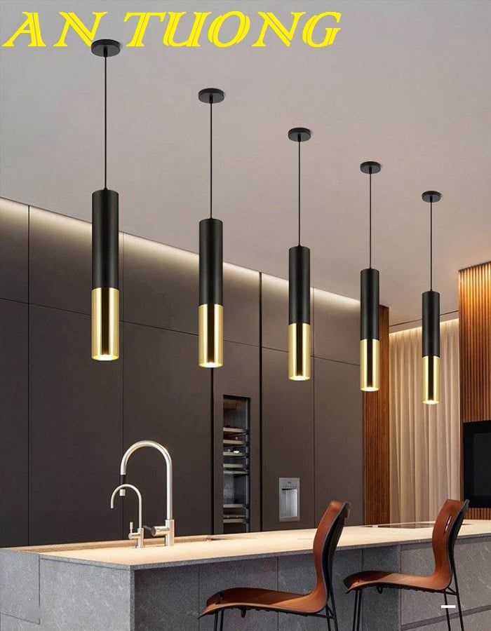Đèn thả trần decor trang trí quầy bar, bàn ăn, bàn đảo bếp đẹp, hiện đại 0404