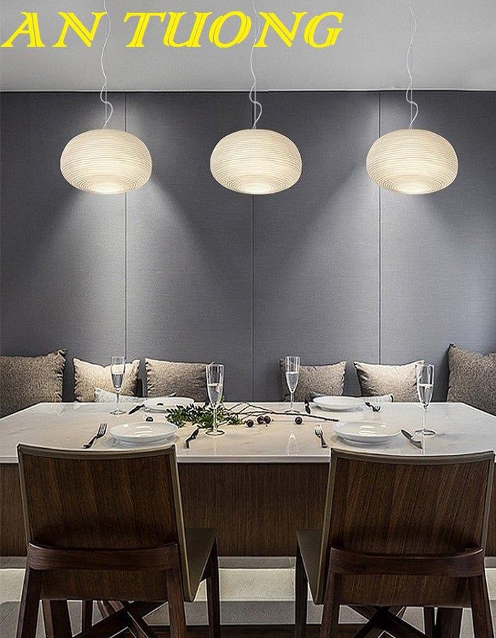 Đèn thả trần decor trang trí quầy bar, bàn ăn, bàn đảo bếp đẹp, hiện đại 0409