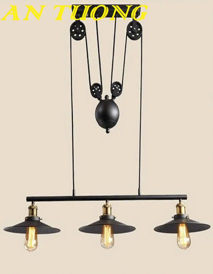 Đèn thả trần decor trang trí quầy bar, bàn ăn, quán cafe giá rẻ 004