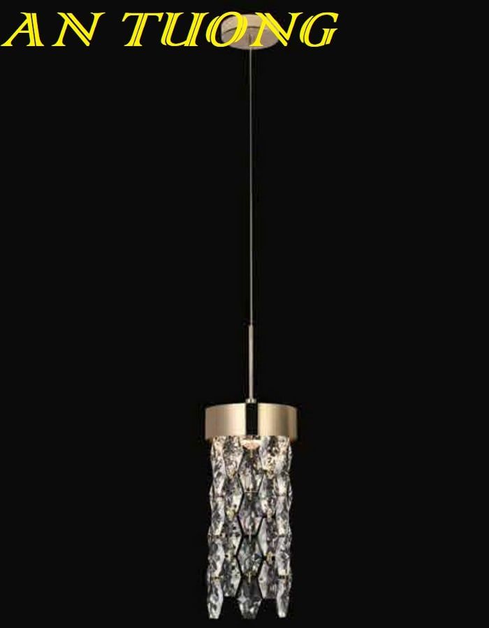 Đèn thả trần pha lê trang trí bàn ăn phòng bếp đẹp 009