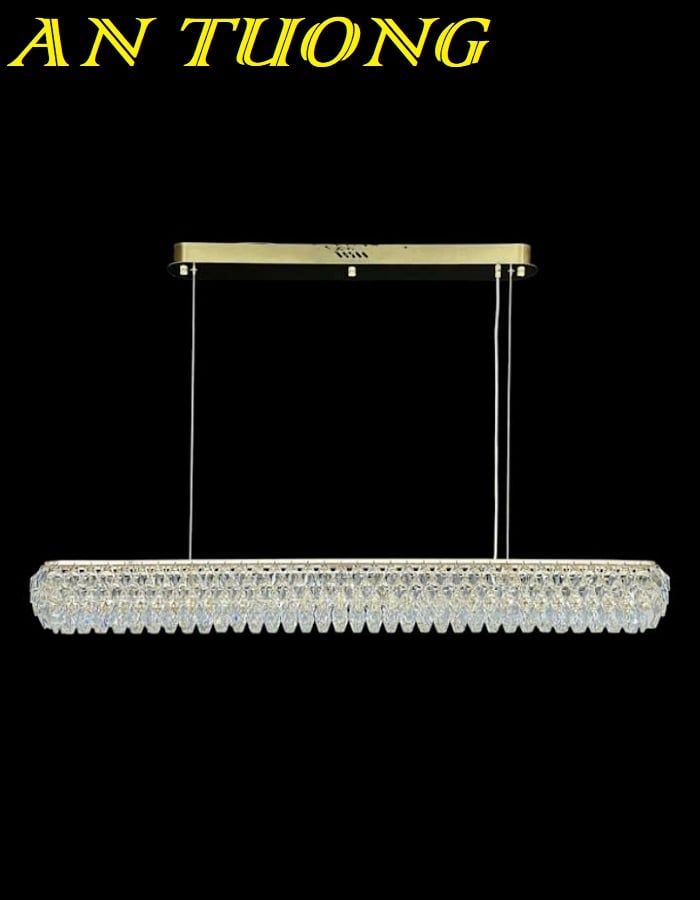 Đèn thả trần pha lê trang trí bàn ăn phòng bếp đẹp 013