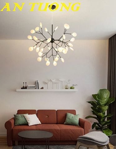 Đèn thả trần phòng khách đẹp - hiện đại