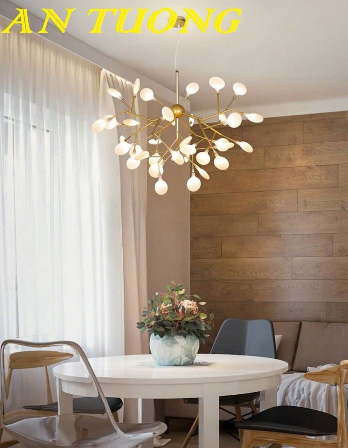 Đèn thả trần phòng khách đẹp - hiện đại 022