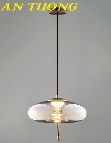  Đèn thả trần thủy tinh trang trí bàn ăn, quầy bar phòng bếp đẹp 014 