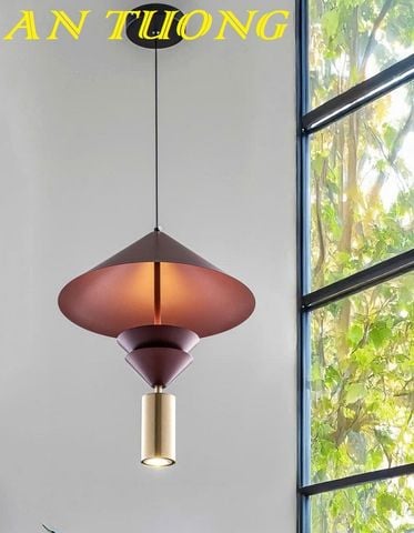  Đèn thả trần trang trí chao hình nón nghệ thuật 0164 