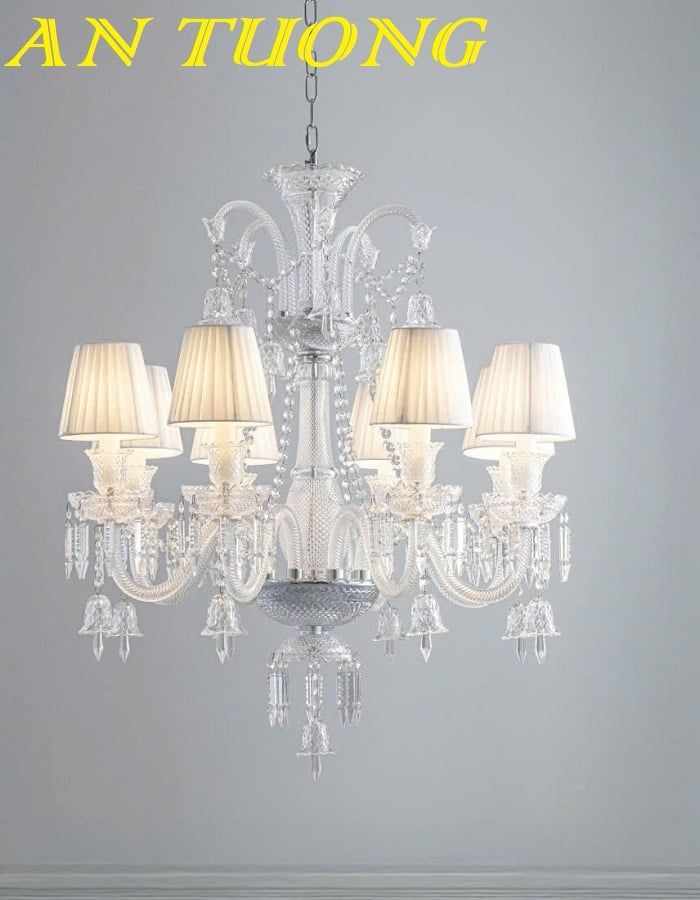 Đèn thả chùm tân cổ điển trang trí phòng khách 0174