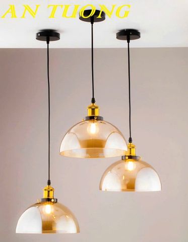  Đèn thả trần thủy tinh trang trí quầy bar bàn ăn đẹp 0206 