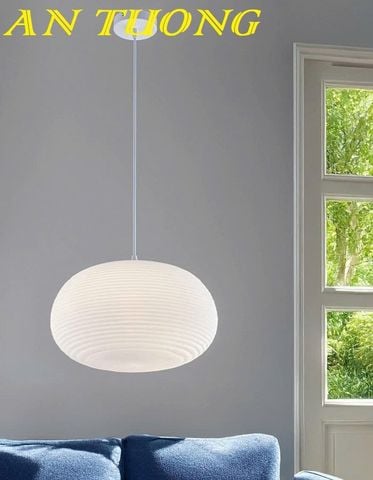  Đèn thả trần trang trí chao thủy tinh 1 bóng đơn trang trí 0244 